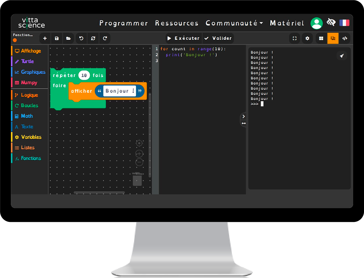 Accessibility features interface with font and theme selectors