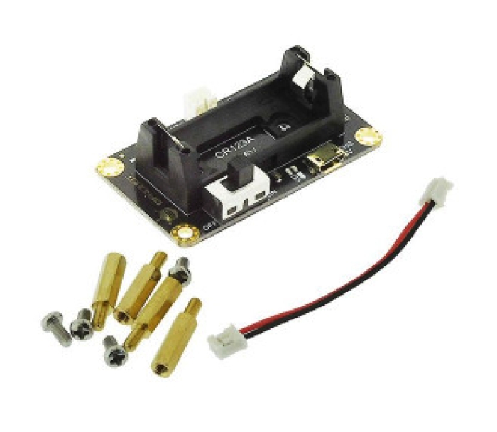 Support et chargeur pour accu 16340